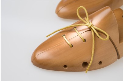 Lacci Tondi in Cotone Giallo