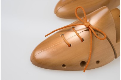 Lacci Tondi in Cotone Arancio