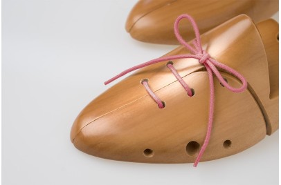 Lacci Tondi in Cotone Fucsia Intenso