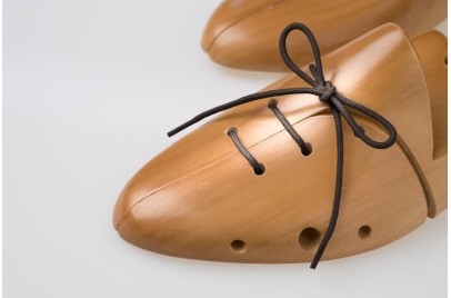 Lacci Tondi in Cotone Antracite