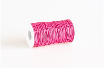 Cordino tondo in poliestere riciclato Fucsia Scuro