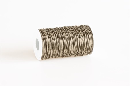 Cordino tondo in poliestere riciclato Militare