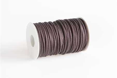 Cordino tondo cotone Testa di Moro Intenso