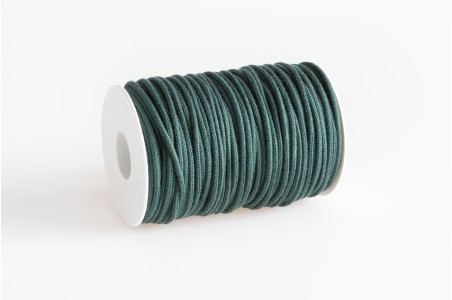 Cordino tondo cotone Pino Intenso