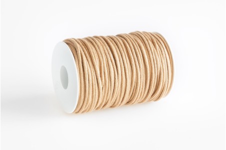 Cordino tondo cotone Biscotto Cordino tondo cotone Biscotto