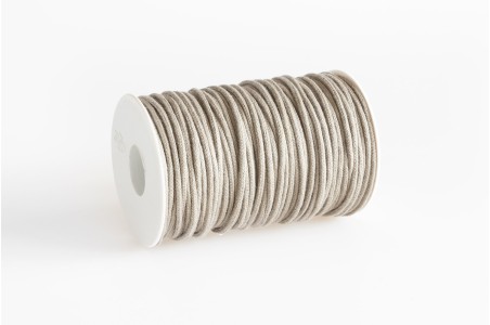 Cordino tondo cotone Grigio Intenso