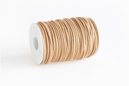 Cordino tondo cotone Marrone Chiaro