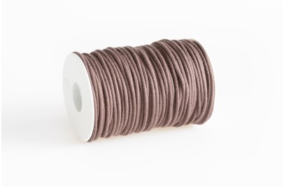 Cordino tondo cotone Cacao Intenso