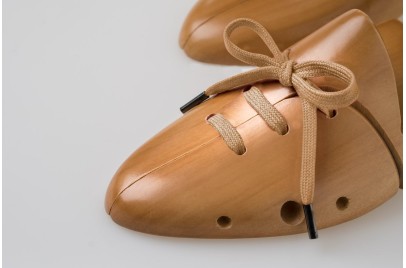 Lacci Piatti in Cotone Avana