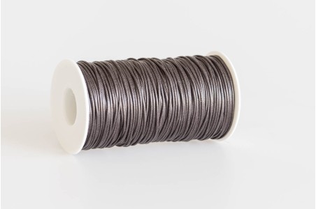 Acquista Cordino tondo cerato Testa di Moro Scuro - Laccioteca