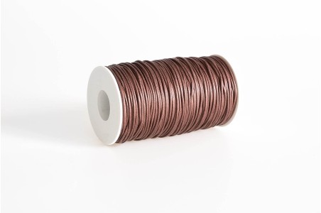 Cordino tondo cerato Cammello Scuro