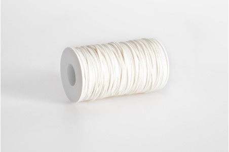 Cordino tondo cerato Bianco Antico