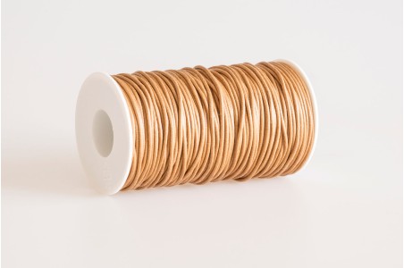 Acquista Cordino tondo cerato Giallo Cognac - Laccioteca