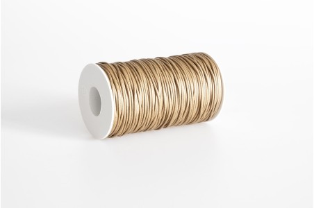 Cordino tondo cerato Avana