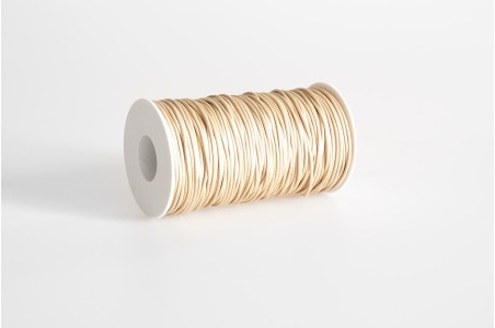 Acquista Cordino Tondo Cerato Beige Kaki - Laccioteca