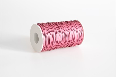 Cordino tondo cerato Fucsia Intenso Cordino tondo cerato Fucsia Intenso