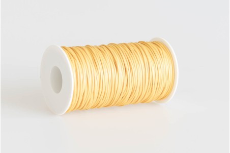 Cordino tondo cerato Giallo