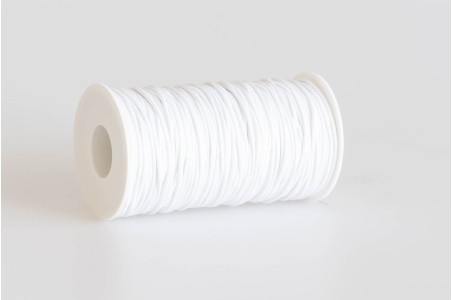 Cordino tondo cerato Bianco Candido