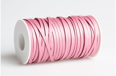 Cordino piatto cerato Fucsia Intenso