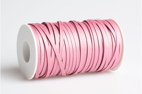 Cordino piatto cerato Fucsia Intenso