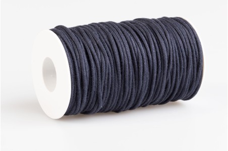 Cordino tondo cotone Blu