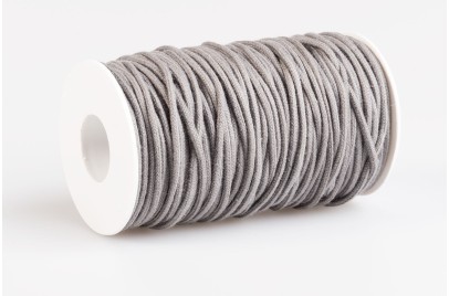 Cordino tondo cotone Antracite