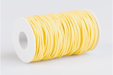 Cordino tondo cotone Giallo