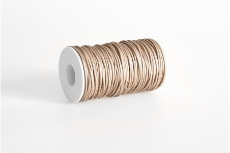 Acquista Cordino tondo cerato Beige Sabbia Chiaro - Laccioteca