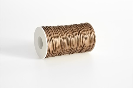 Cordino tondo cerato Marrone Chiaro