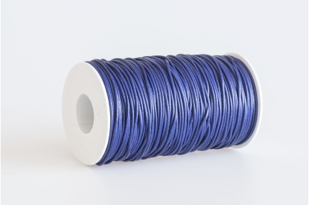 Cordino tondo cerato Viola Intenso