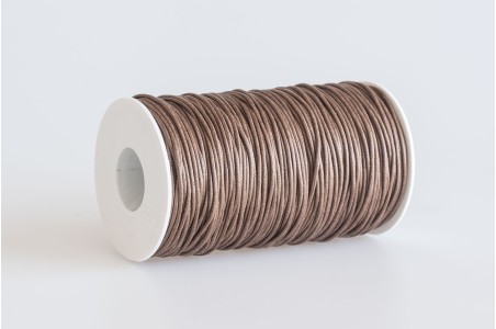 Acquista Cordino tondo cerato Marrone Caffè - Laccioteca