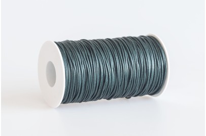 Acquista Cordino Tondo Cerato Verde Pino Intenso - Laccioteca