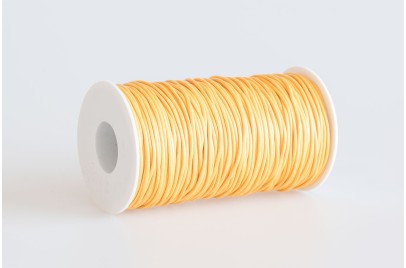 Cordino tondo cerato Giallo Intenso