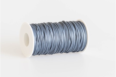 Cordino tondo cerato Avio Scuro