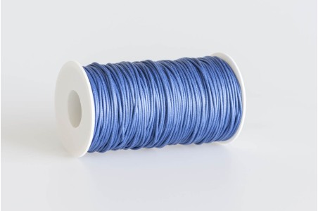 Cordino tondo cerato Azzurro