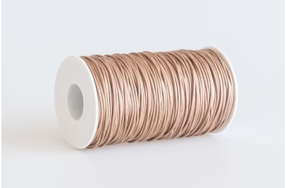 Acquista Cordino tondo cerato Marrone Biscotto - Laccioteca