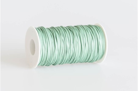 Cordino tondo cerato Verde Acqua