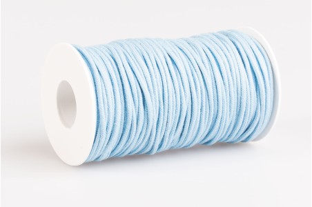 Acquista Cordoncino Tondo in Cotone Celeste - Laccioteca Acquista Cordoncino Tondo in Cotone Celeste - Laccioteca