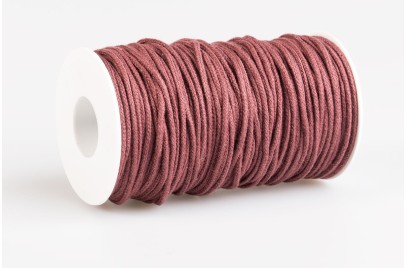 Acquista Cordoncino Tondo in Cotone Viola - Laccioteca