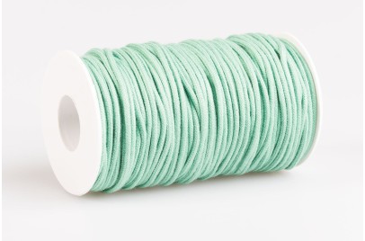 Acquista Cordoncino Tondo in Cotone Verde - Laccioteca