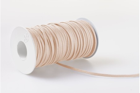 Cordino piatto cerato Beige Intenso