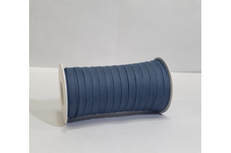 Cordino Piatto in Poliestere Riciclato Avio Scuro