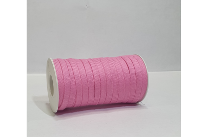 Cordino Piatto in Poliestere Riciclato Fucsia