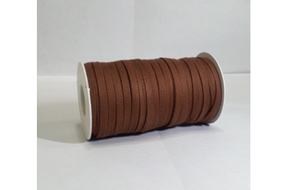 Cordino Piatto in Cotone Cammello