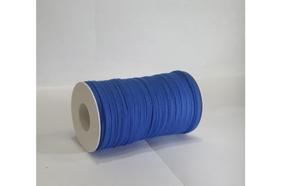 Cordino Piatto in Cotone Azzurro