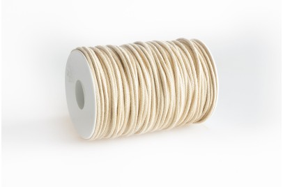 Cordino tondo cotone Kaki