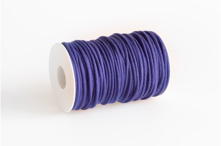 Cordino tondo cotone Viola Intenso