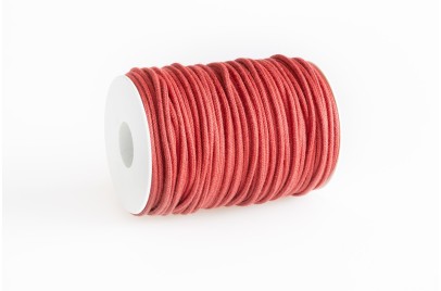 Cordino tondo cotone Bordeaux Chiaro