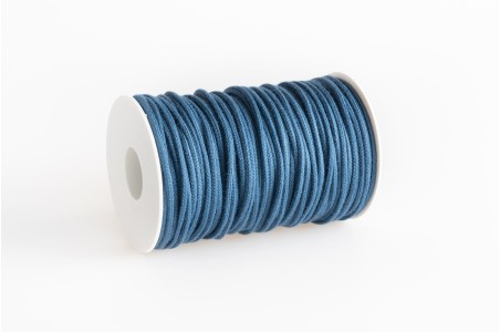 Cordino tondo cotone Blu Chiaro