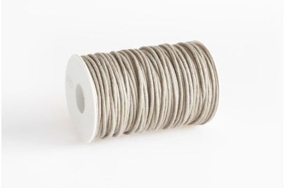 Cordino tondo cotone Grigio Intenso